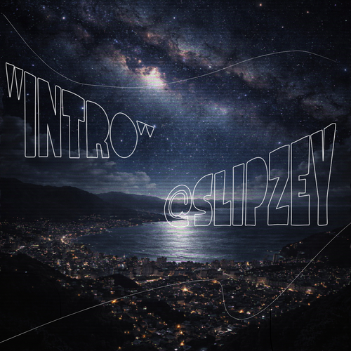 ark galaxy sky city background, starry night aesthetic, music producer sound kit cover